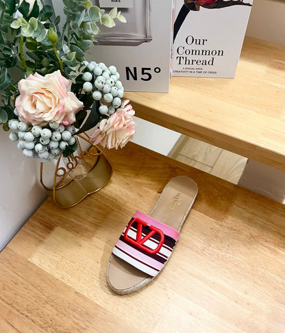 FLAT SLIDE IN COLORFUL CANVAS 2 CM