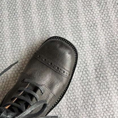 Boots Black Color Calfskin