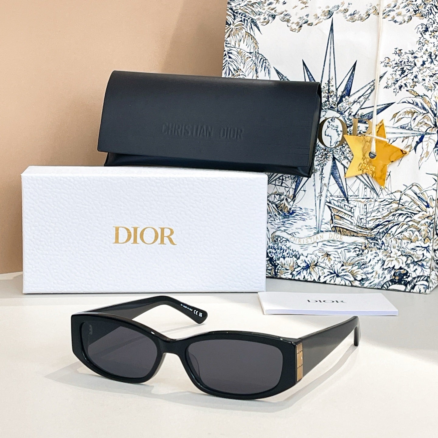 MONTAIGNE SUNGLASS DIORGLOW S1I IN ACETATE