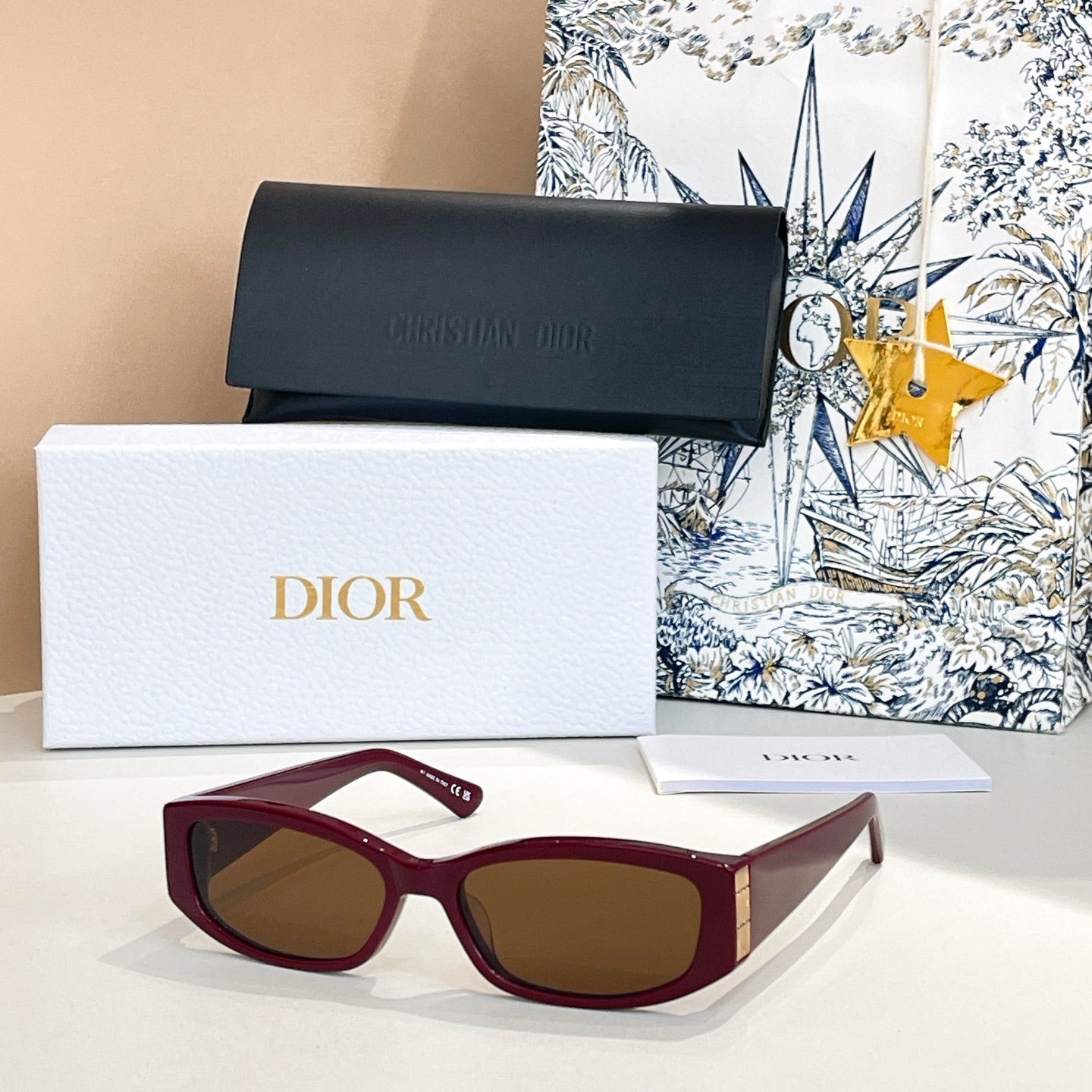 MONTAIGNE SUNGLASS DIORGLOW S1I IN ACETATE