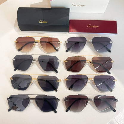 PREMIÈRE PILOT FRAME SUNGLASSES CT0426 IN METAL
