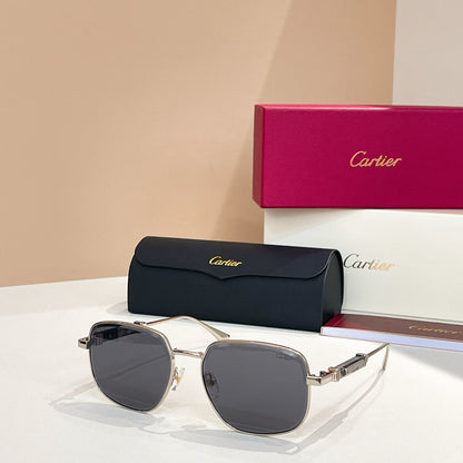 PREMIÈRE SQUARE FRAME SUNGLASSES CT0485S IN METAL