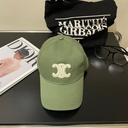 BASEBALL CAP MODEL 650700 IN GREEN COTTON