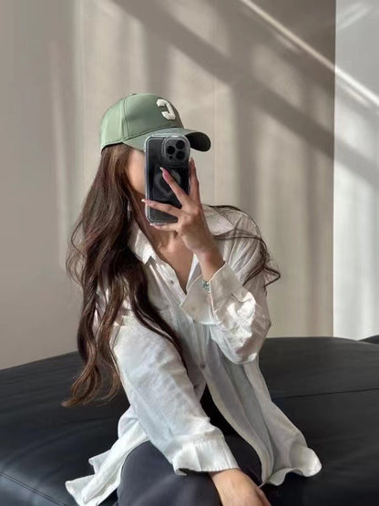 BASEBALL CAP MODEL 650701 IN GREEN COTTON