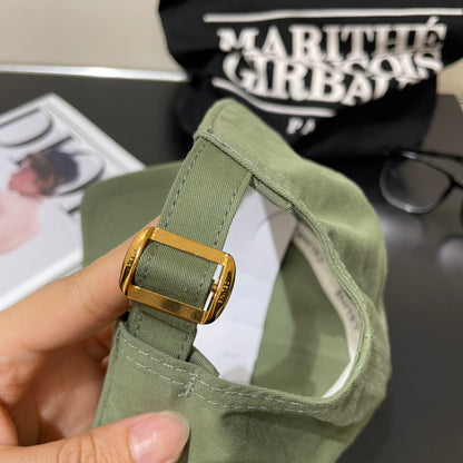 BASEBALL CAP MODEL 650702 IN GREEN COTTON