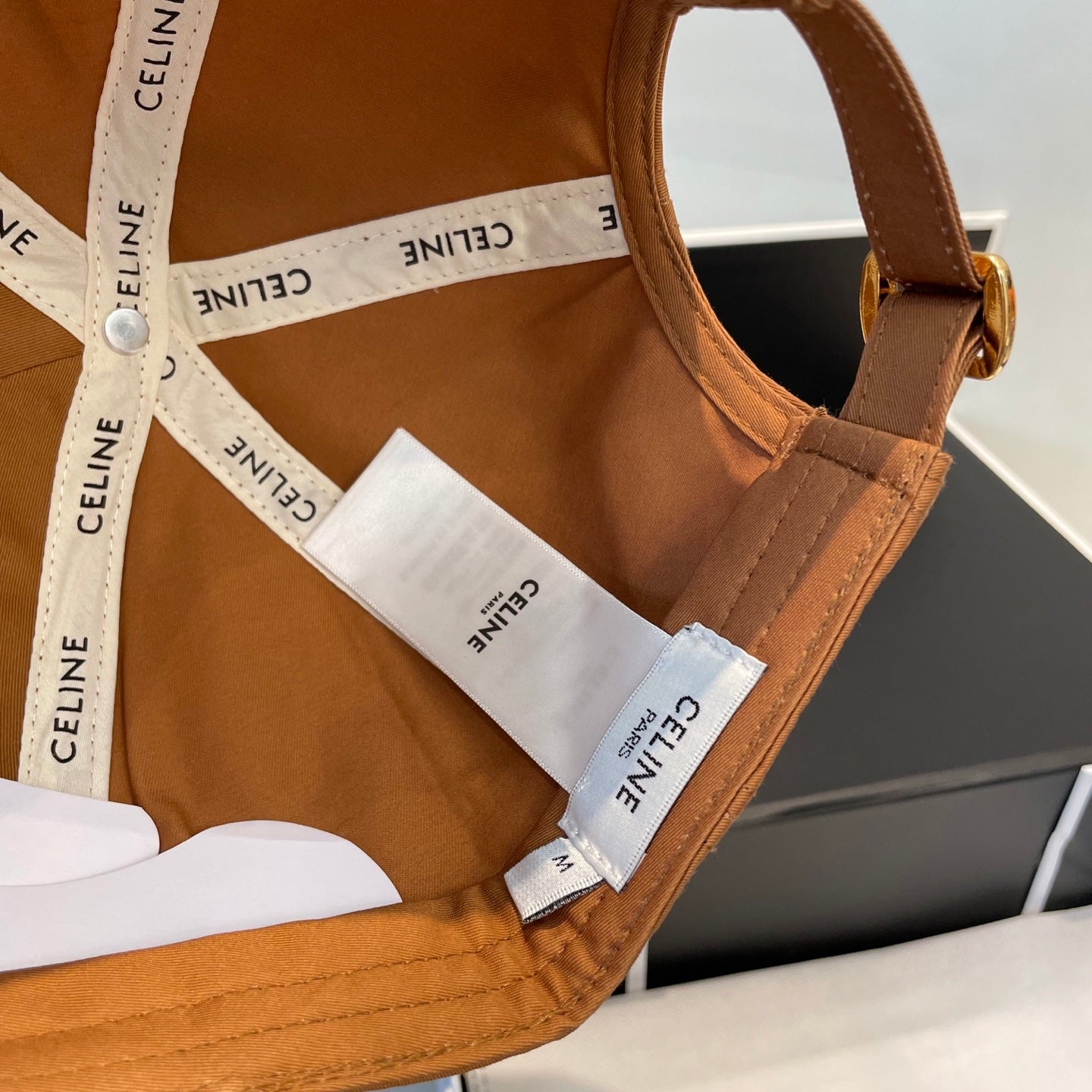 BASEBALL CAP MODEL 650750 IN BURNT ORANGE COTTON