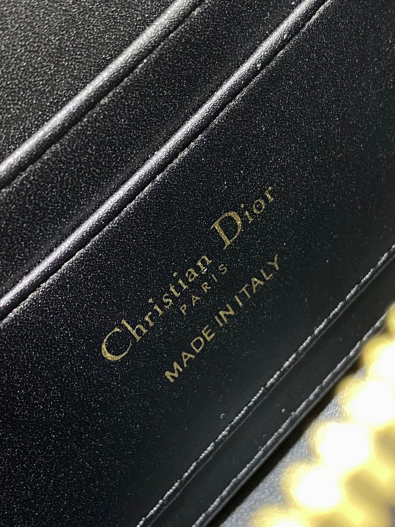 MINI GROOVE BAG 20 IN BLACK MACROCANNAGE LAMBSKIN 226487