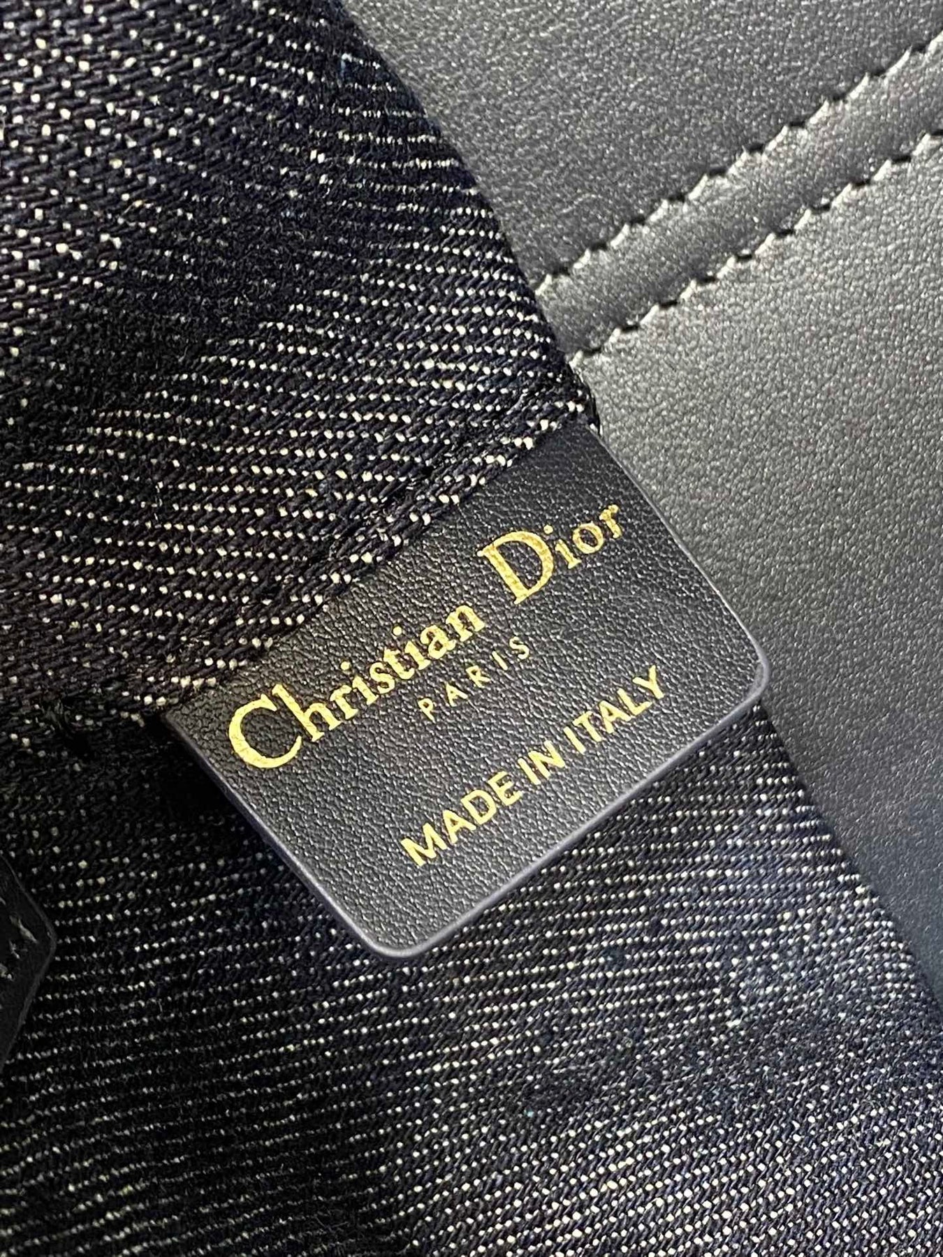 MINI 23 TOUJOURS BAG IN BLUE GRAPHIC CANNAGE DENIM