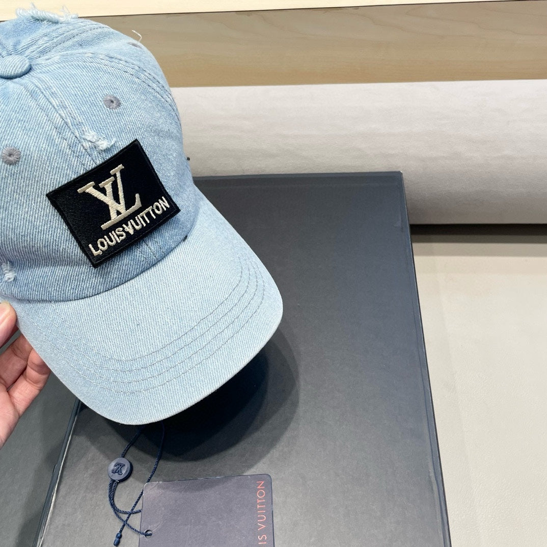 BASEBALL CAP IN LIGHT BLUE DENIM 406959