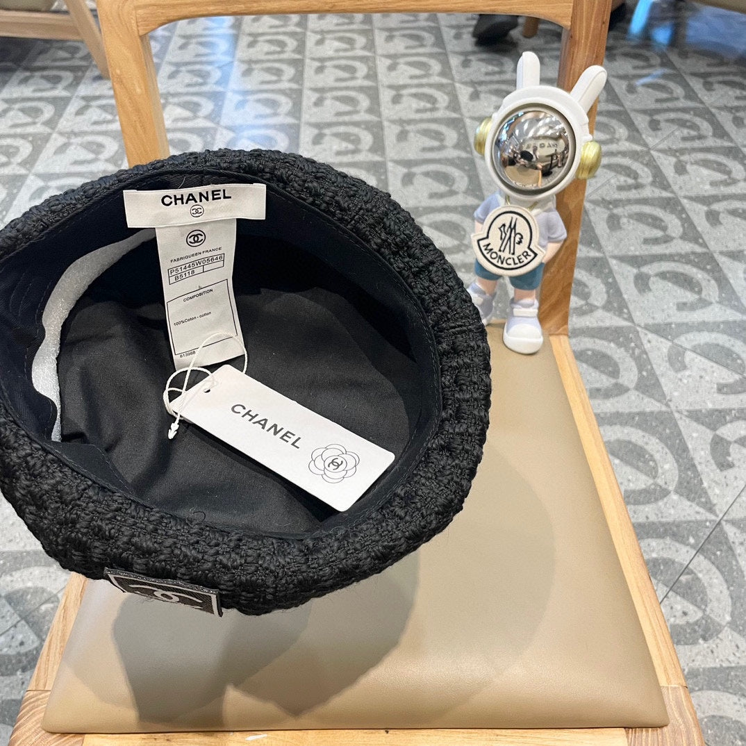 BERET HAT BLACK 431752