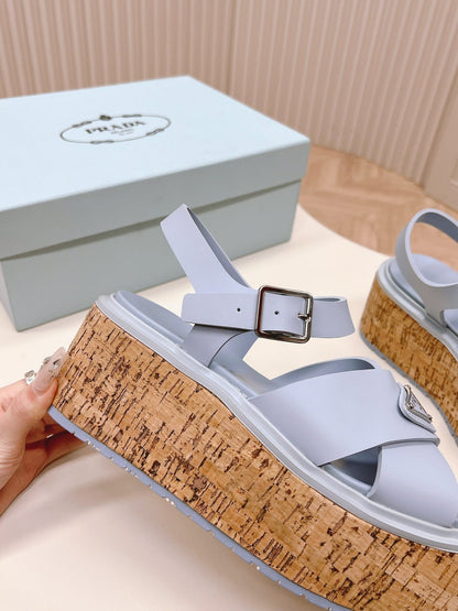 Pra High Heel 80 Sandal Baby Blue