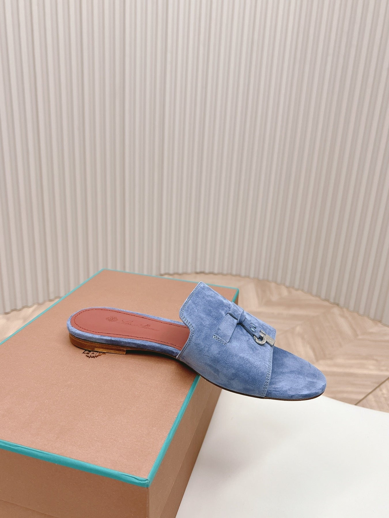 LP SUMMER CHARMS SANDALS IN AEGEAN SUEDE