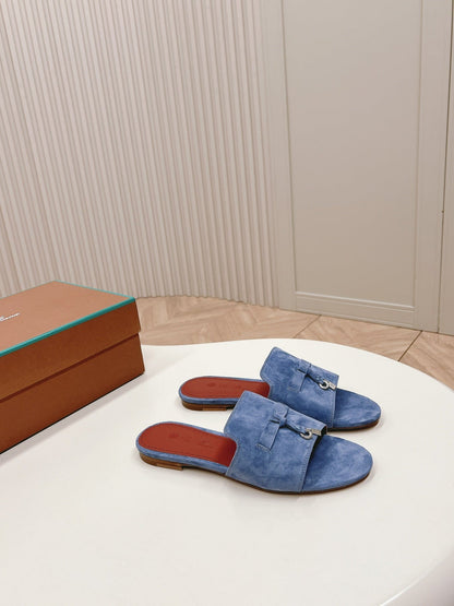 LP SUMMER CHARMS SANDALS IN AEGEAN SUEDE