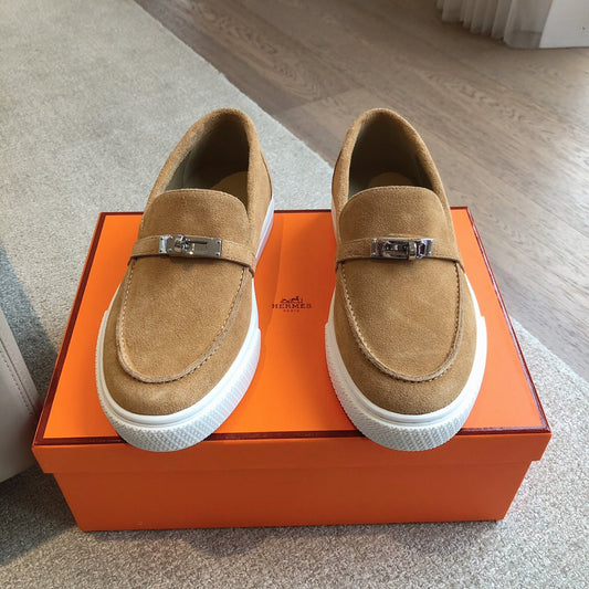 GAME SLIP-ON SNEAKER CARAMEL SUEDE