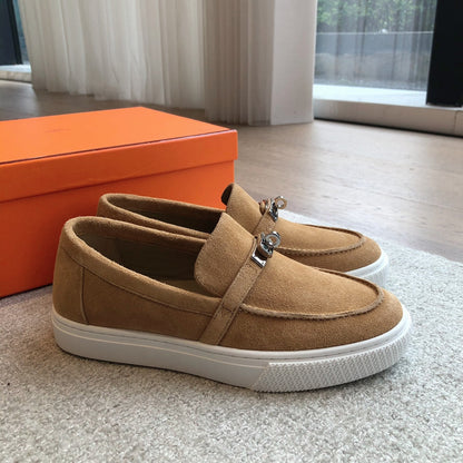 GAME SLIP-ON SNEAKER CARAMEL SUEDE
