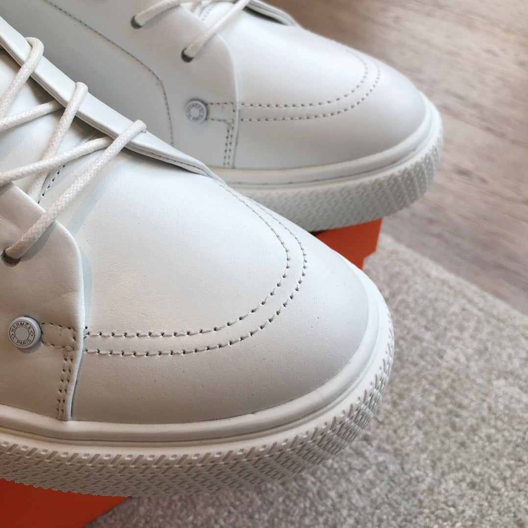 IRWIN SNEAKER WHITE CALFSKIN