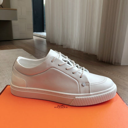 IRWIN SNEAKER WHITE CALFSKIN