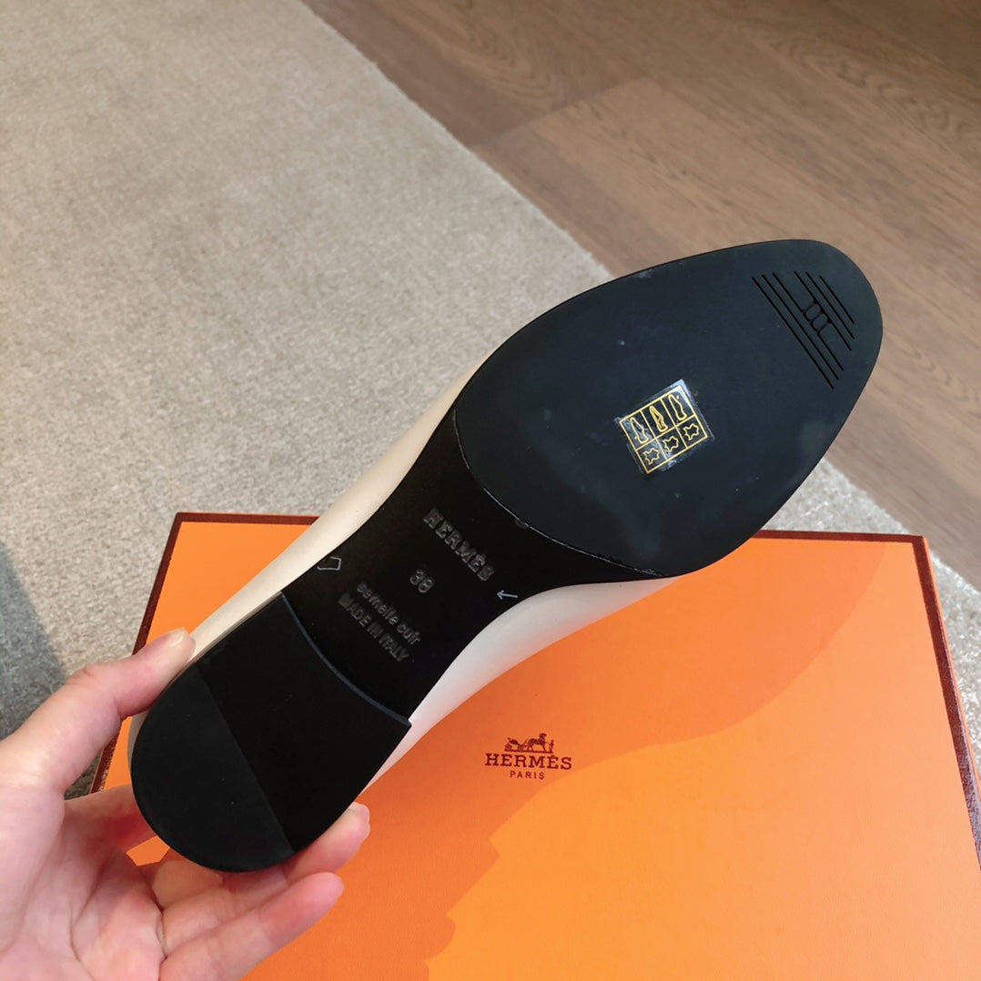 PARIS LOAFER WHITE MIX LIGHT GRAY CALFSKIN