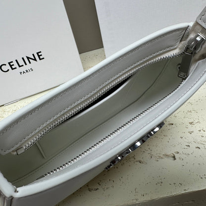 MINI 22 TILLY BAG IN WHITE SHINNY CALFSKIN