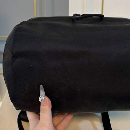 BUCKLE BACKPACK 45 IN BLACK RE-NYLON FABRIC