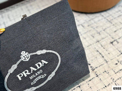 CANAPA LARGE TOTE BAG 38 IN DARK GREY RE-NYLON