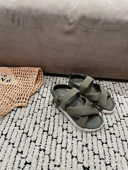 ELECTRIC SANDAL SHADOW CALFSKIN