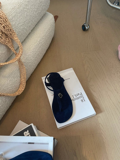 LP MINDIL SANDAL NAVY SUEDE