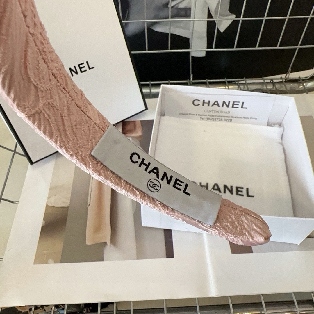 ROSE PINK SILK HAIRBAND 410881