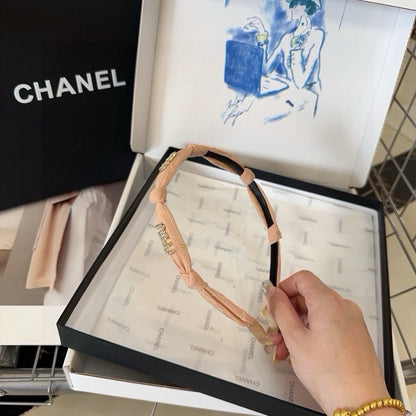 HEADBAND CRYSTALS LOGO IN LADY PINK VOILE 414444