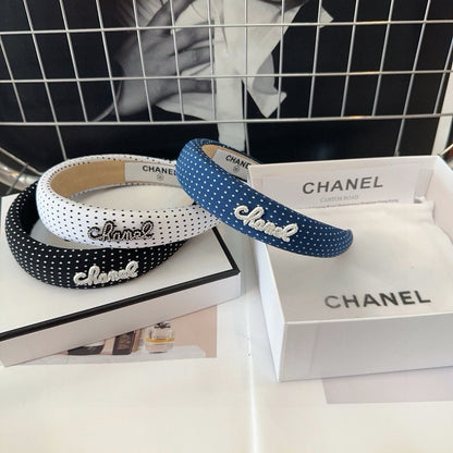 BLACK FABRIC HAIRBAND 423658