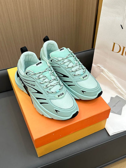 B44 BLADE SNEAKER AQUAMARINE BLUE TECHNICAL MESH AND TECHNICAL FABRIC