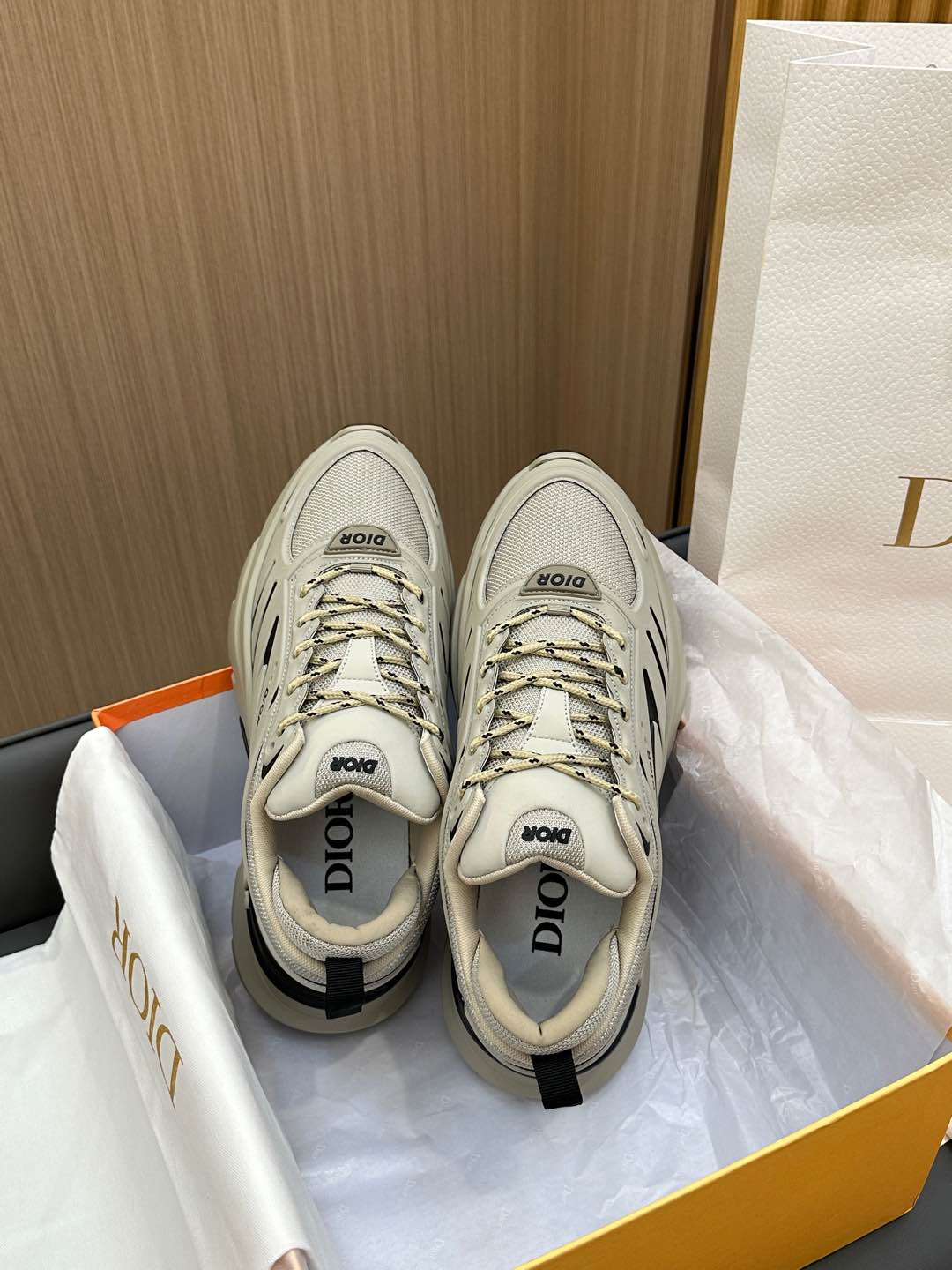 B44 BLADE SNEAKER PASTEL GRAY TECHNICAL MESH AND TECHNICAL FABRIC