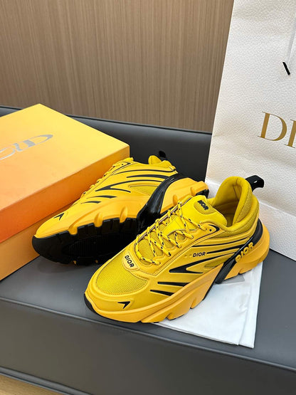 B44 BLADE SNEAKER CLASSIC YELLOW TECHNICAL MESH AND TECHNICAL FABRIC