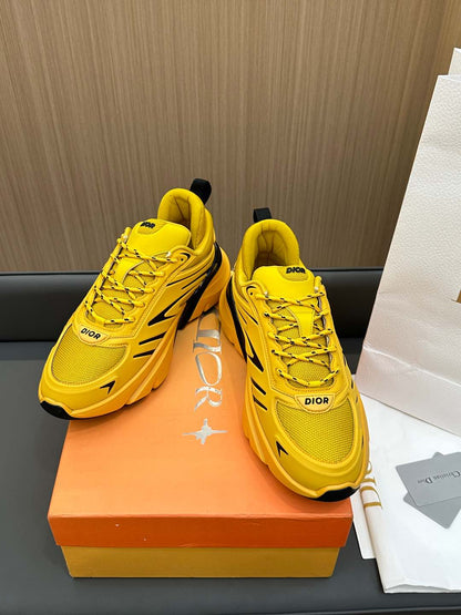 B44 BLADE SNEAKER CLASSIC YELLOW TECHNICAL MESH AND TECHNICAL FABRIC