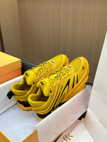 B44 BLADE SNEAKER CLASSIC YELLOW TECHNICAL MESH AND TECHNICAL FABRIC