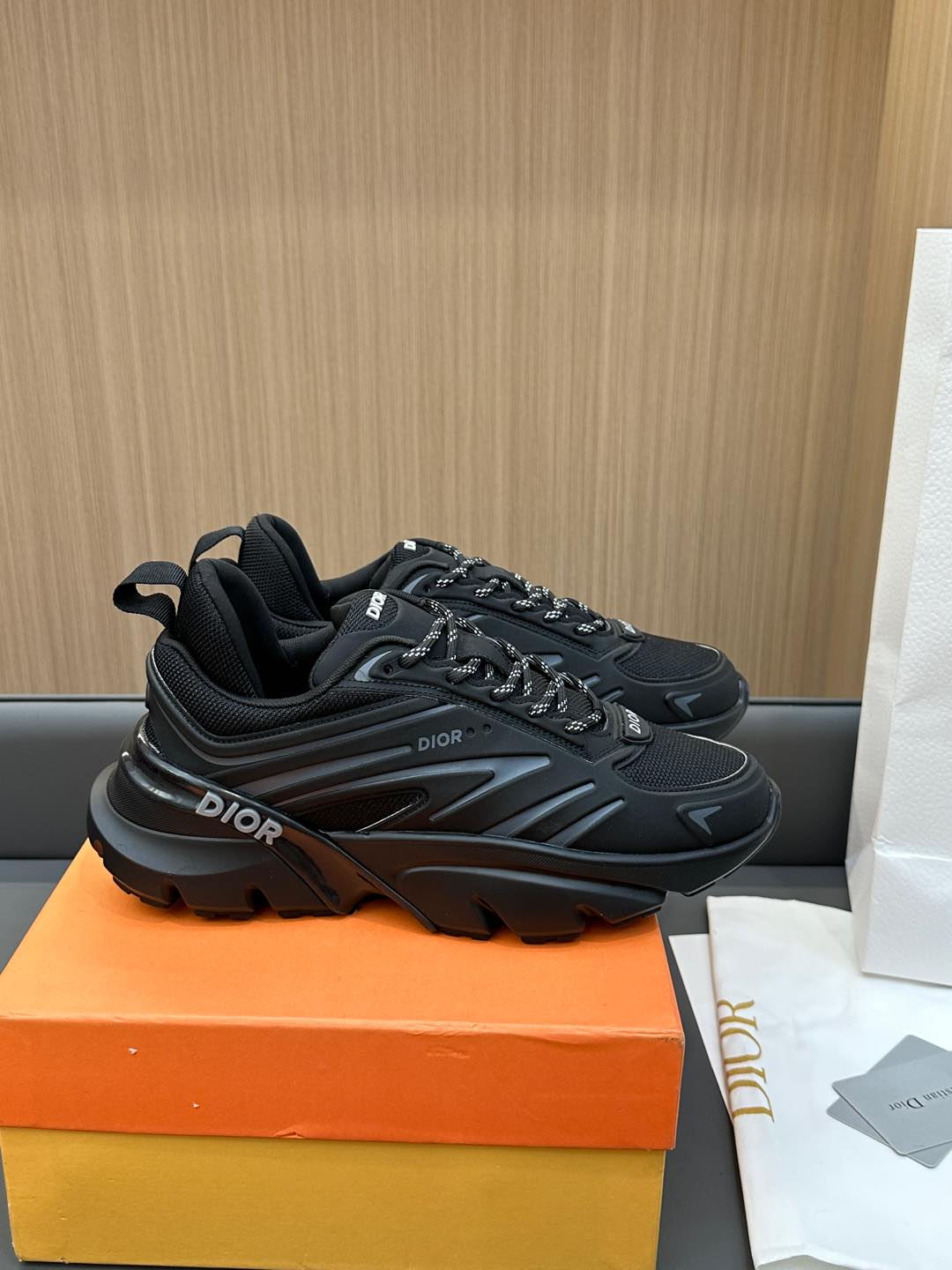 B44 BLADE SNEAKER BLACK TECHNICAL MESH AND TECHNICAL FABRIC