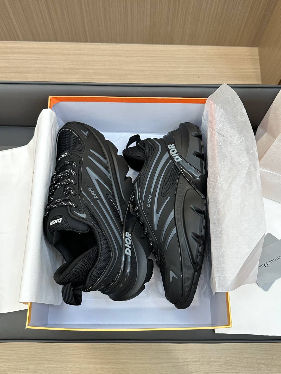 B44 BLADE SNEAKER BLACK TECHNICAL MESH AND TECHNICAL FABRIC