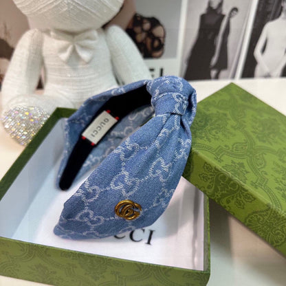 DENIM HEADBAND LITTLE BOY BLUE 432815