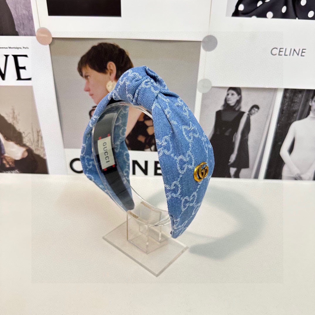 DENIM HEADBAND LITTLE BOY BLUE 432815