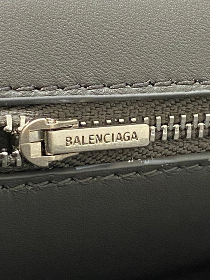 RODEO MEDIUM BAG 35 IN GREY SMOOTH CALFSKIN SILVER HARDWARE