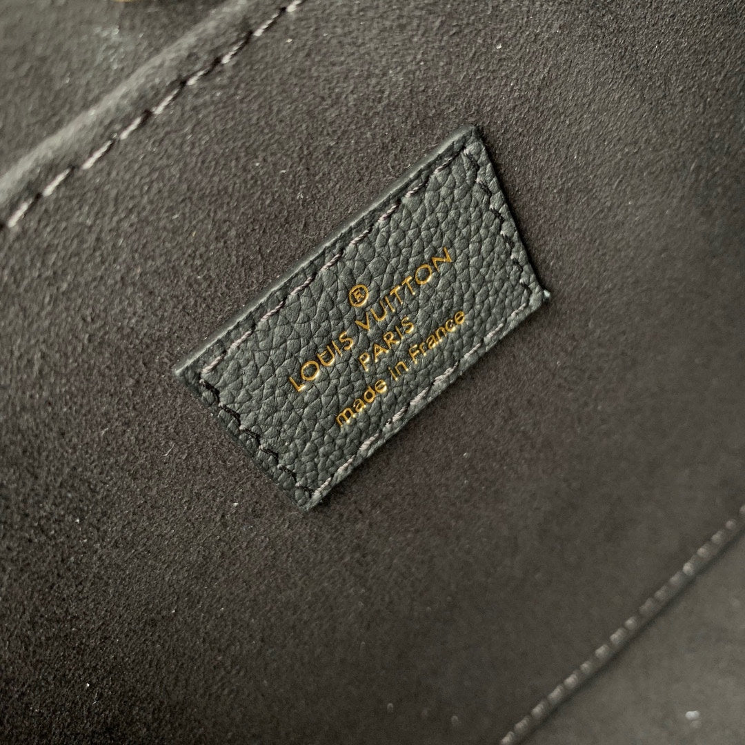 LOCK & GO BAG 24 IN BLACK GRAIN CALFSKIN