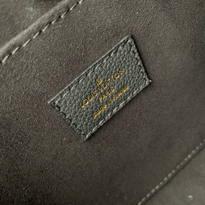 LOCK & GO BAG 24 IN BLACK GRAIN CALFSKIN