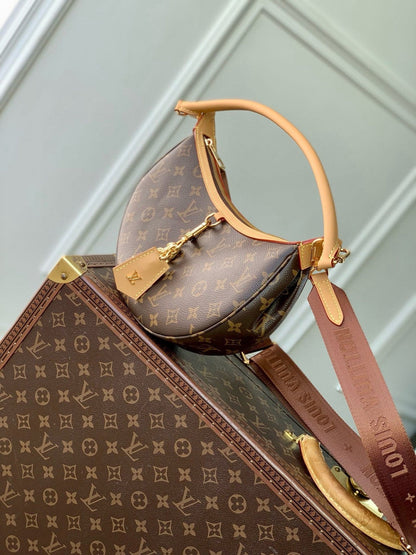 LOOPING BAG 28 IN BROWN MONOGRAM CANVAS
