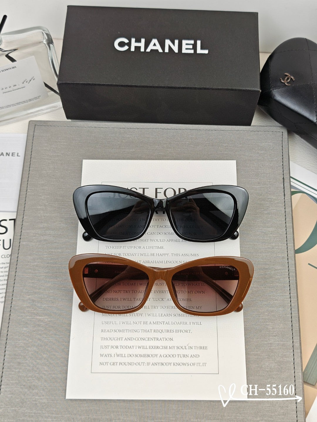 CAT EYE SUNGLASSES 55160 IN ACETATE