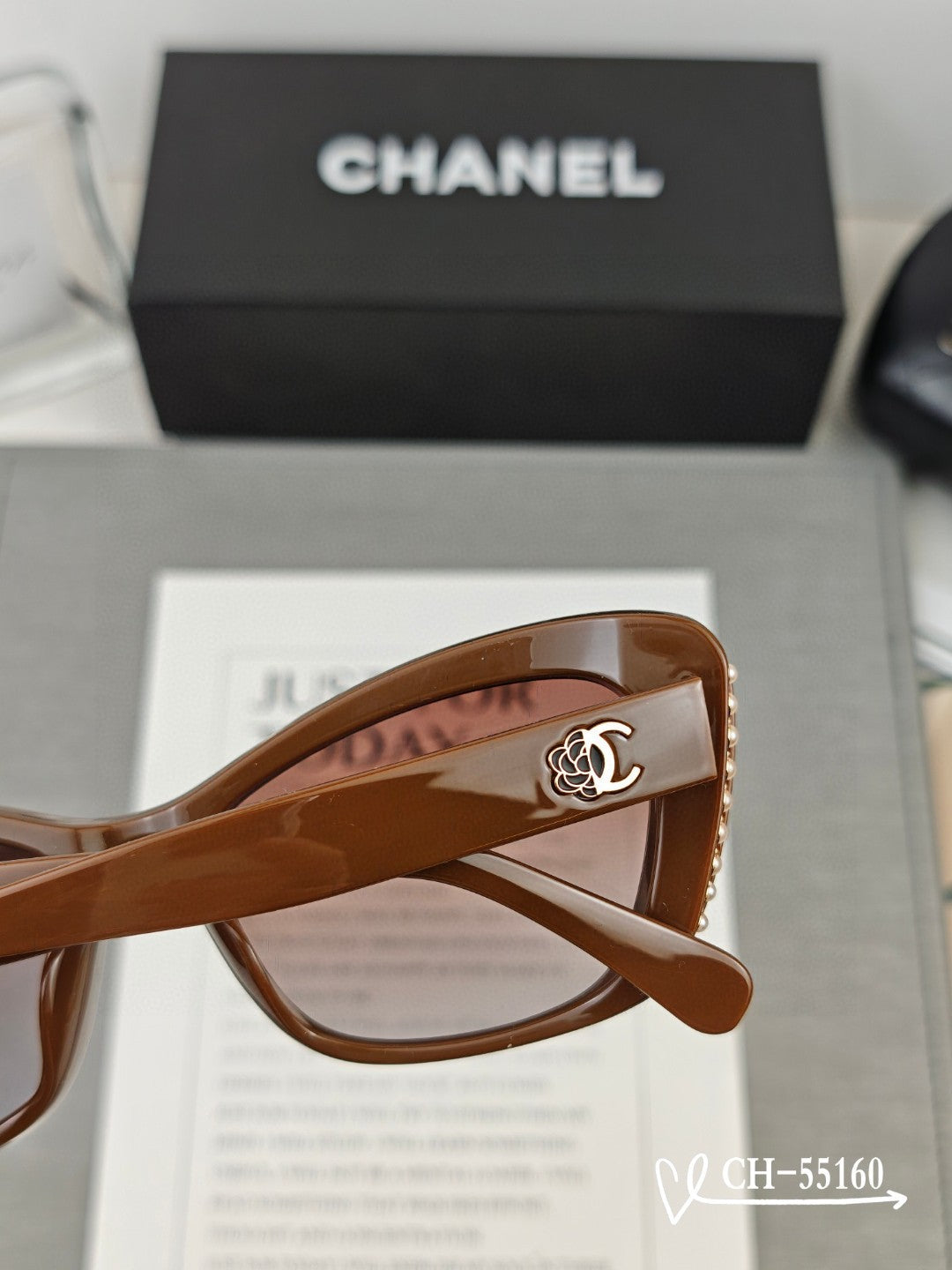 CAT EYE SUNGLASSES 55160 IN ACETATE