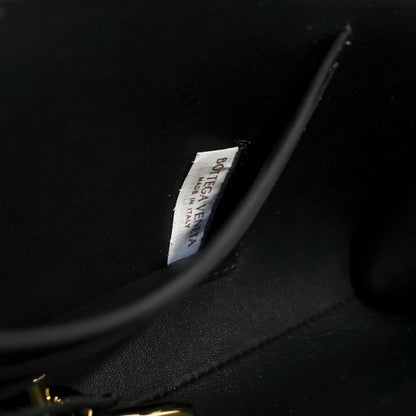 BV Long Clutch Andiamo 31 Black Crocodile Calfskin Ghw