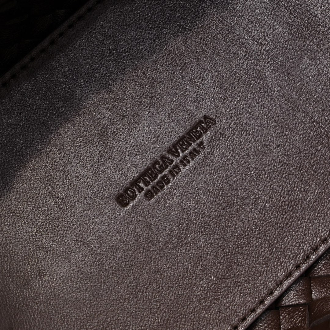 Mini Cabat 20cm Chocolate Lambskin Ghw