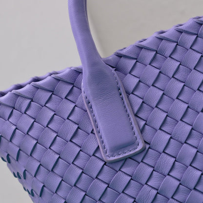 Mini Cabat 20cm Purple Lambskin Ghw