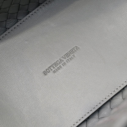 Mini Cabat 20cm Grey Lambskin Ghw