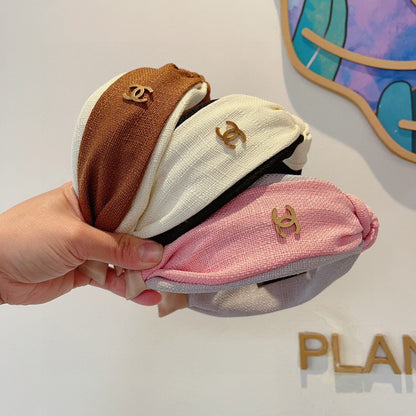 BRONZE BROWN FABRIC HEADBAND 168552